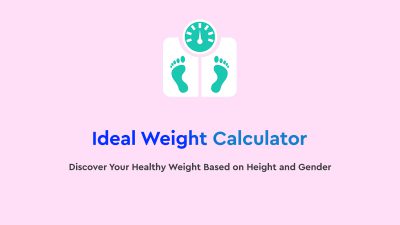 Ideal Weight Calculator